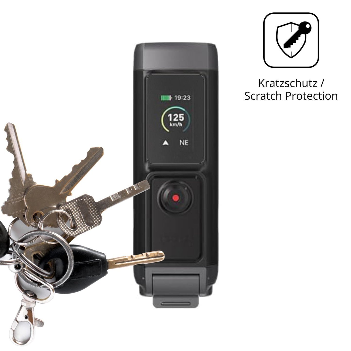 4x Schutzfolie matt für AKEEYO AKY-730 Pro Display (4)