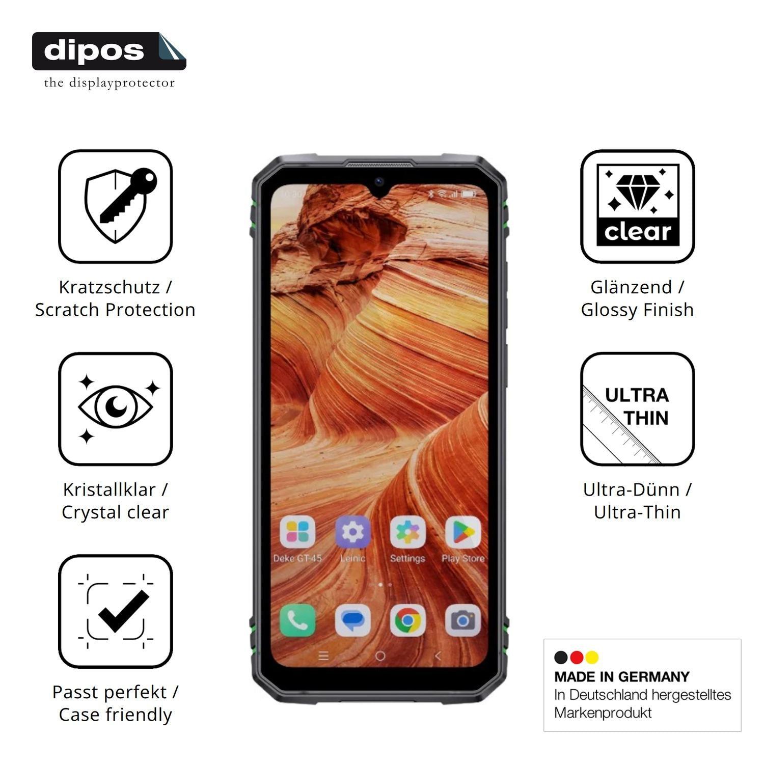 4x Schutzfolie klar für Hotwav T8 Display-Schutzfo (7)