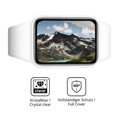 2x 3D Full Cover Schutzfolie für XIAOMI Smart Band (5)