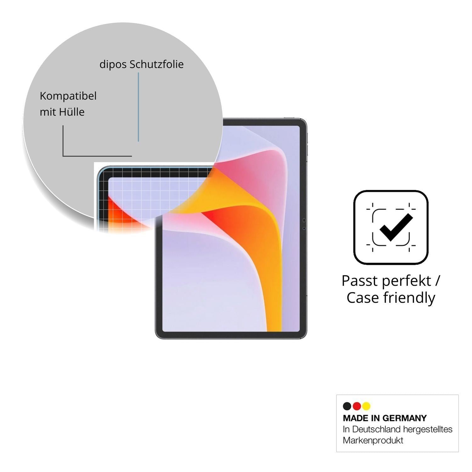 2x Schutzfolie matt für Ulefone Tab A12 Pro Displa (6)