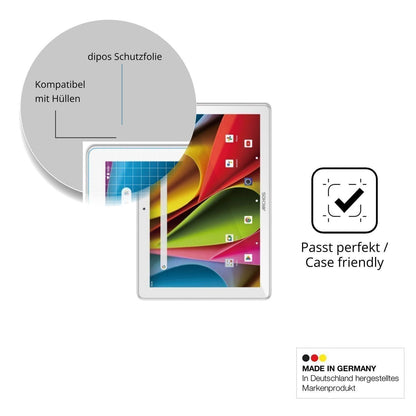 2x Schutzfolie klar für Archos T101 FHD2 WiFi Disp (6)