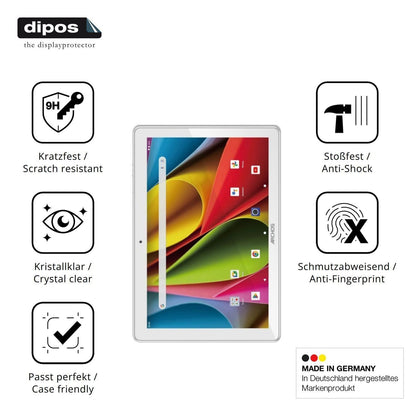 2x 9H Schutzfolie für Archos T101 FHD2 WiFi Panzer (7)