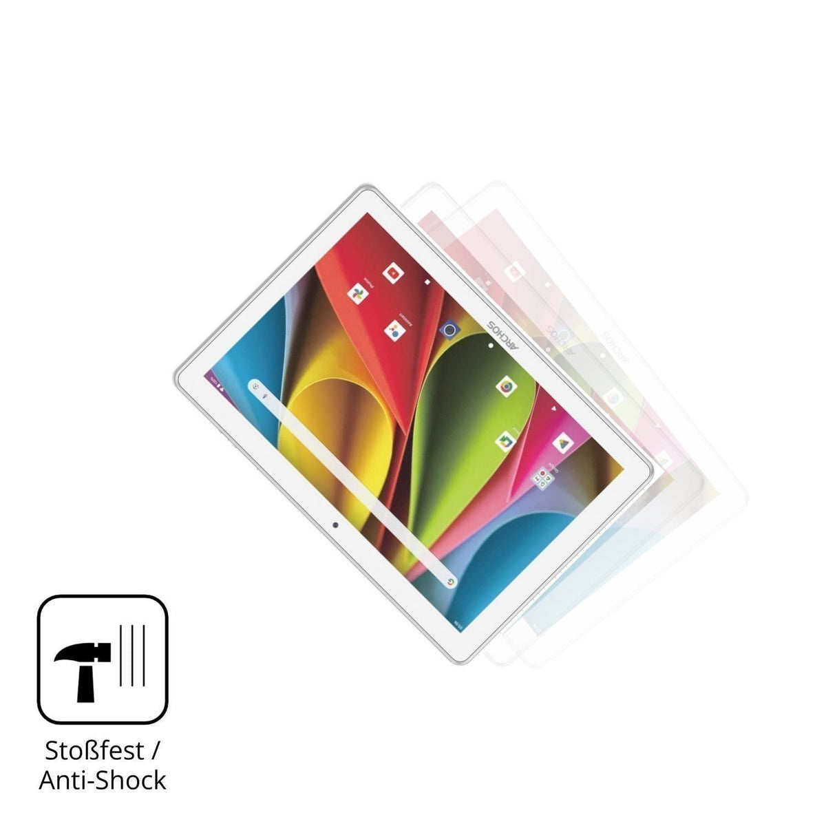 2x 9H Schutzfolie matt für Archos T101 FHD2 WiFi P (4)
