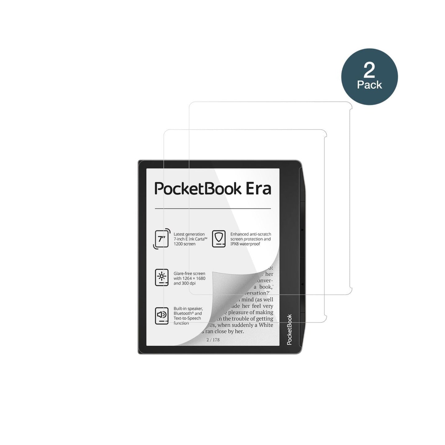 2x 9H Schutzfolie für Pocketbook Era Panzerfolie (2)