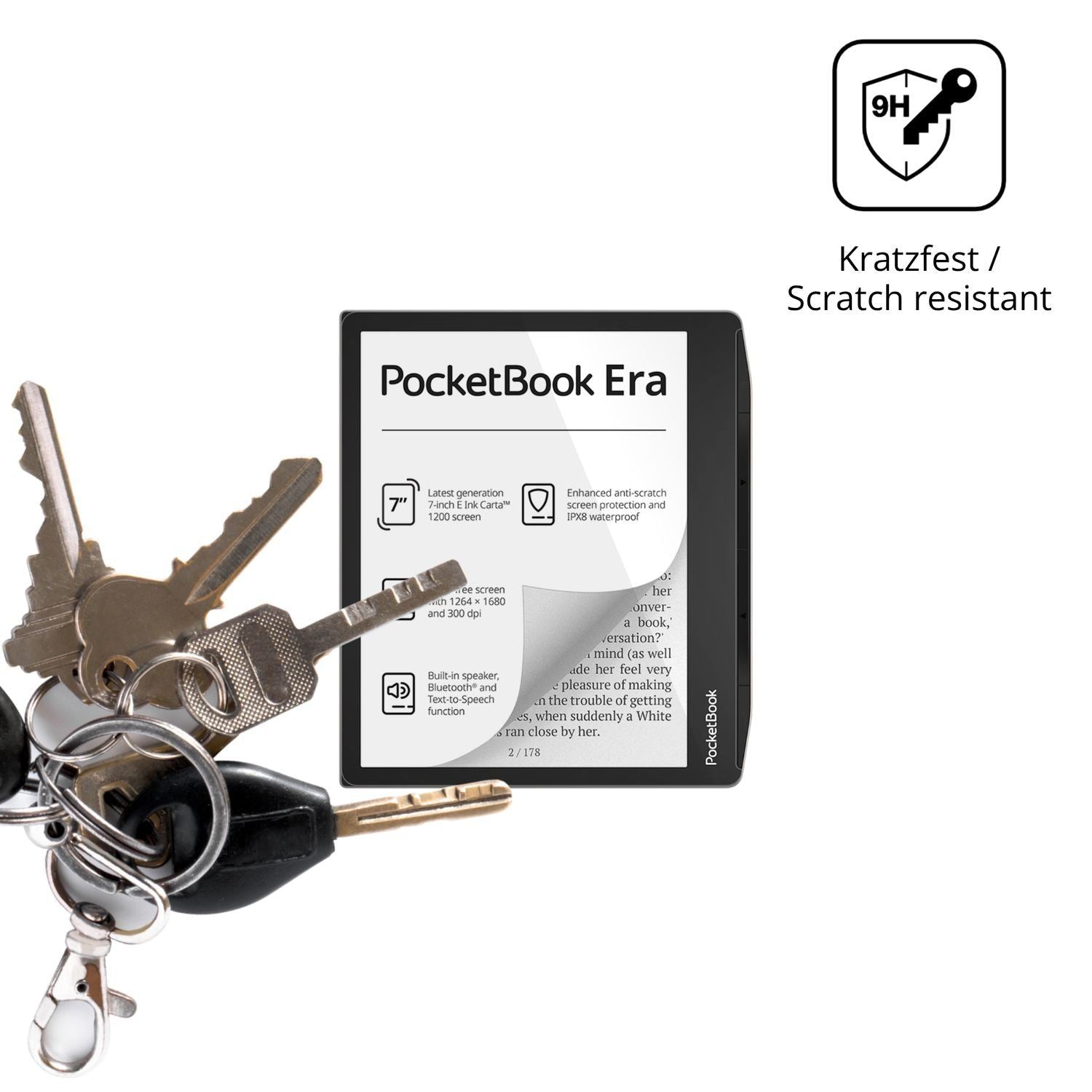 2x 9H Schutzfolie für Pocketbook Era Panzerfolie (3)