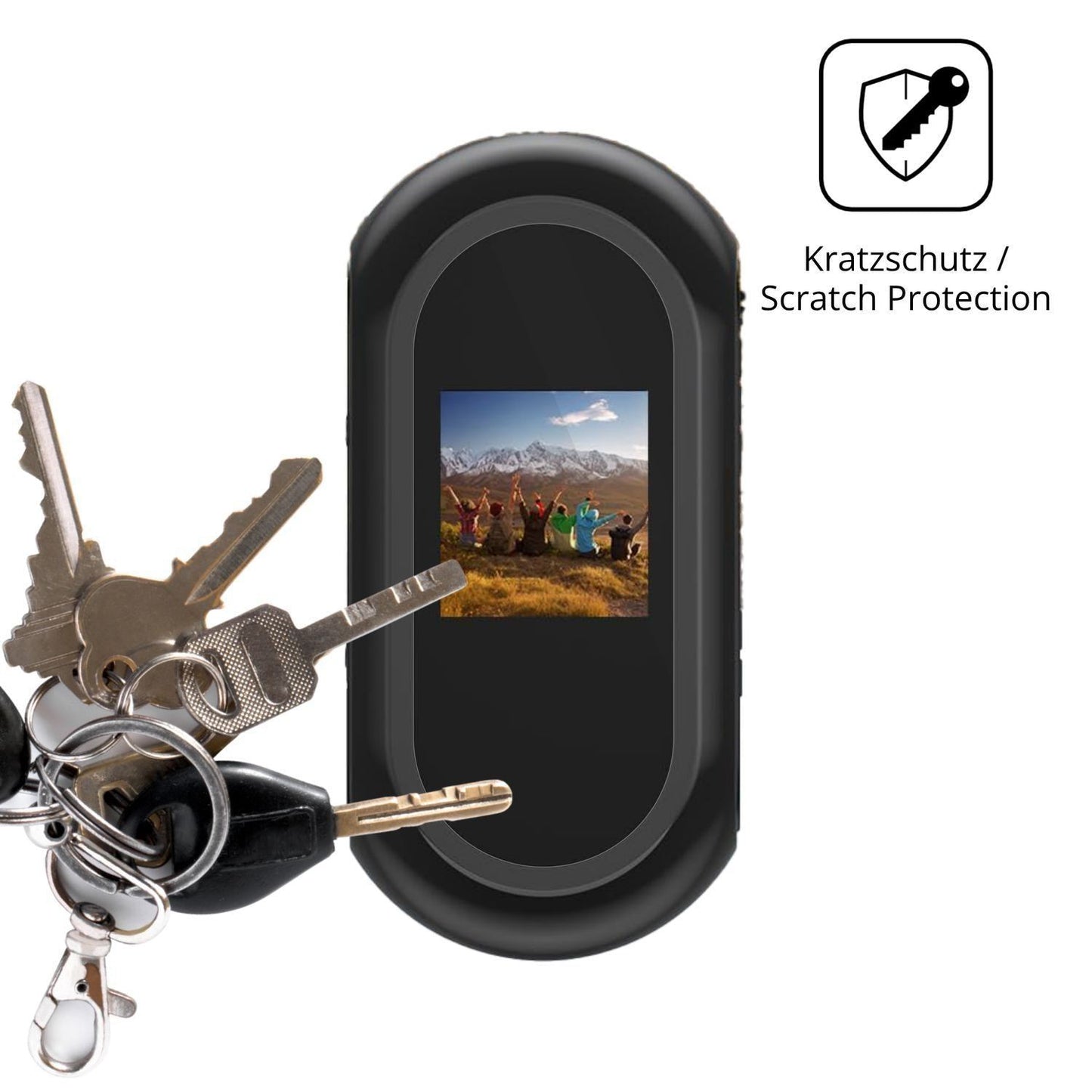 4x Schutzfolie klar für Kaelera Mini Action Cam 2K (4)