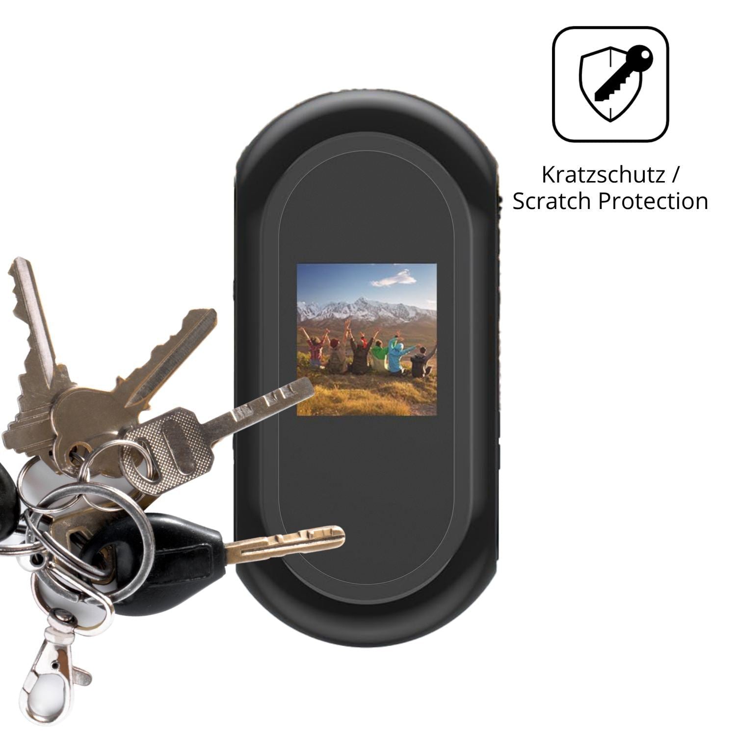 4x Schutzfolie matt für Kaelera Mini Action Cam 2K (4)