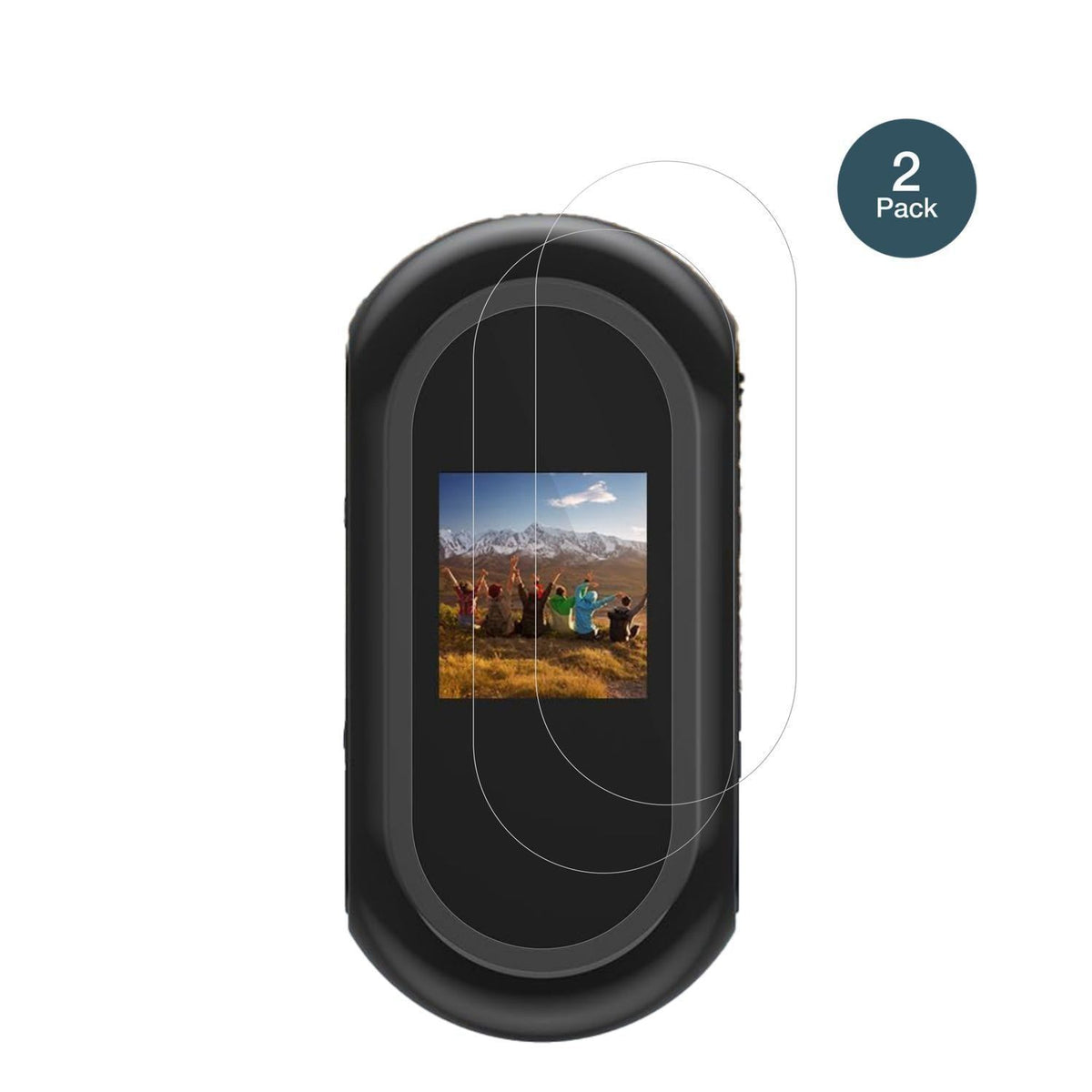 2x 9H Schutzfolie für Kaelera Mini Action Cam 2K P (2)