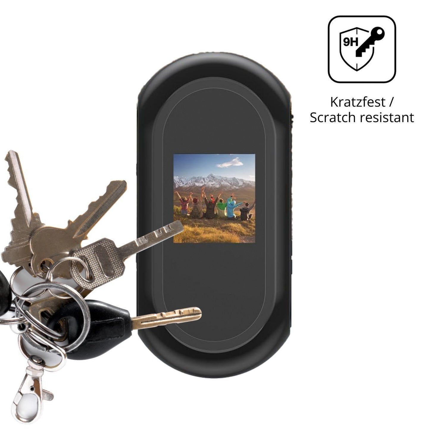 2x 9H Schutzfolie matt für Kaelera Mini Action Cam (3)