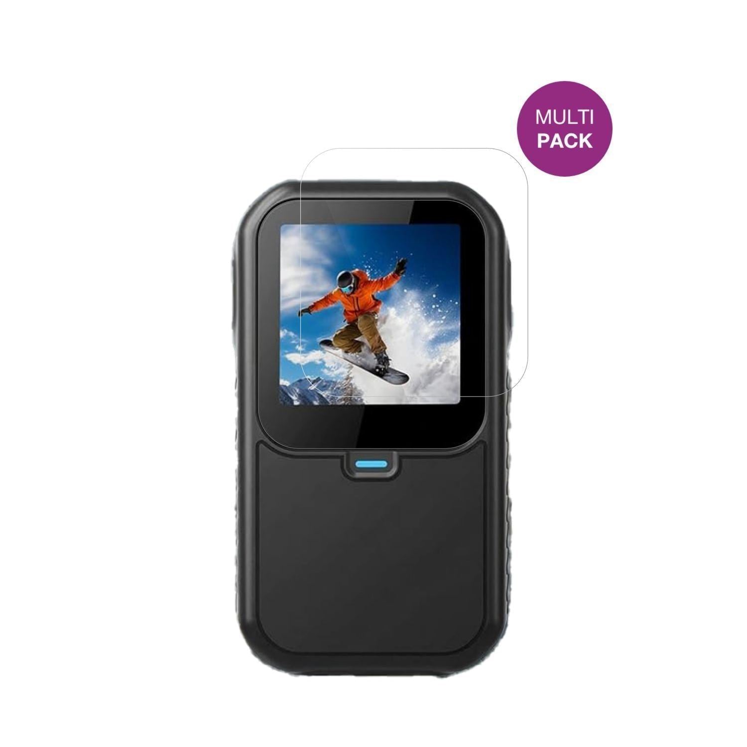 4x Schutzfolie klar für UtaUla Mini Action Cam 5K  (2)