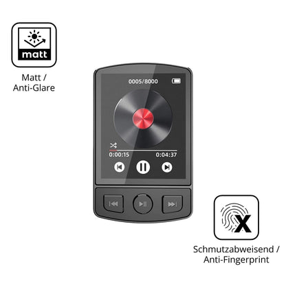 4x Schutzfolie matt für GOMETY WMM207-MP3 Display- (5)