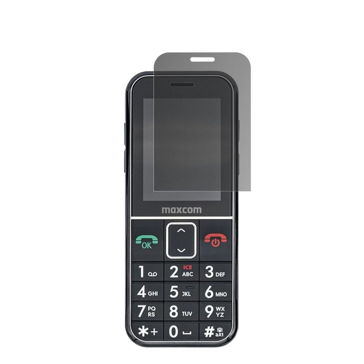 Blickschutzfolie für Maxcom MM735 matt Schutzfolie (2)