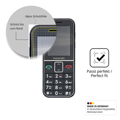 Blickschutzfolie für Maxcom MM735 matt Schutzfolie (4)