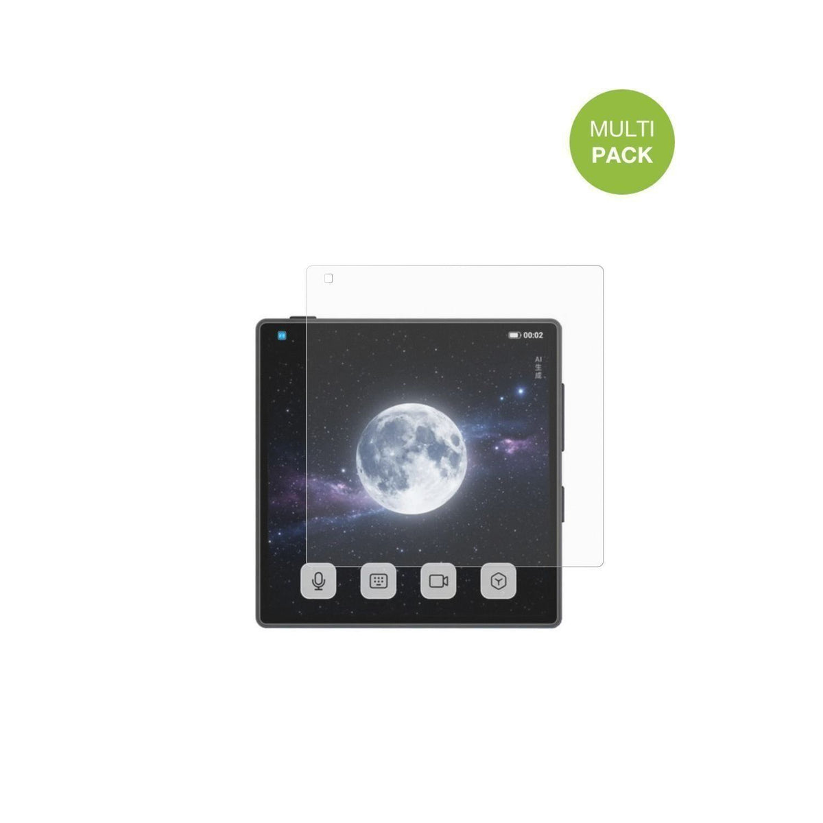 4x Schutzfolie matt für Coolpad Small Cube Display (2)
