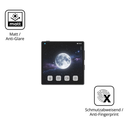 4x Schutzfolie matt für Coolpad Small Cube Display (5)