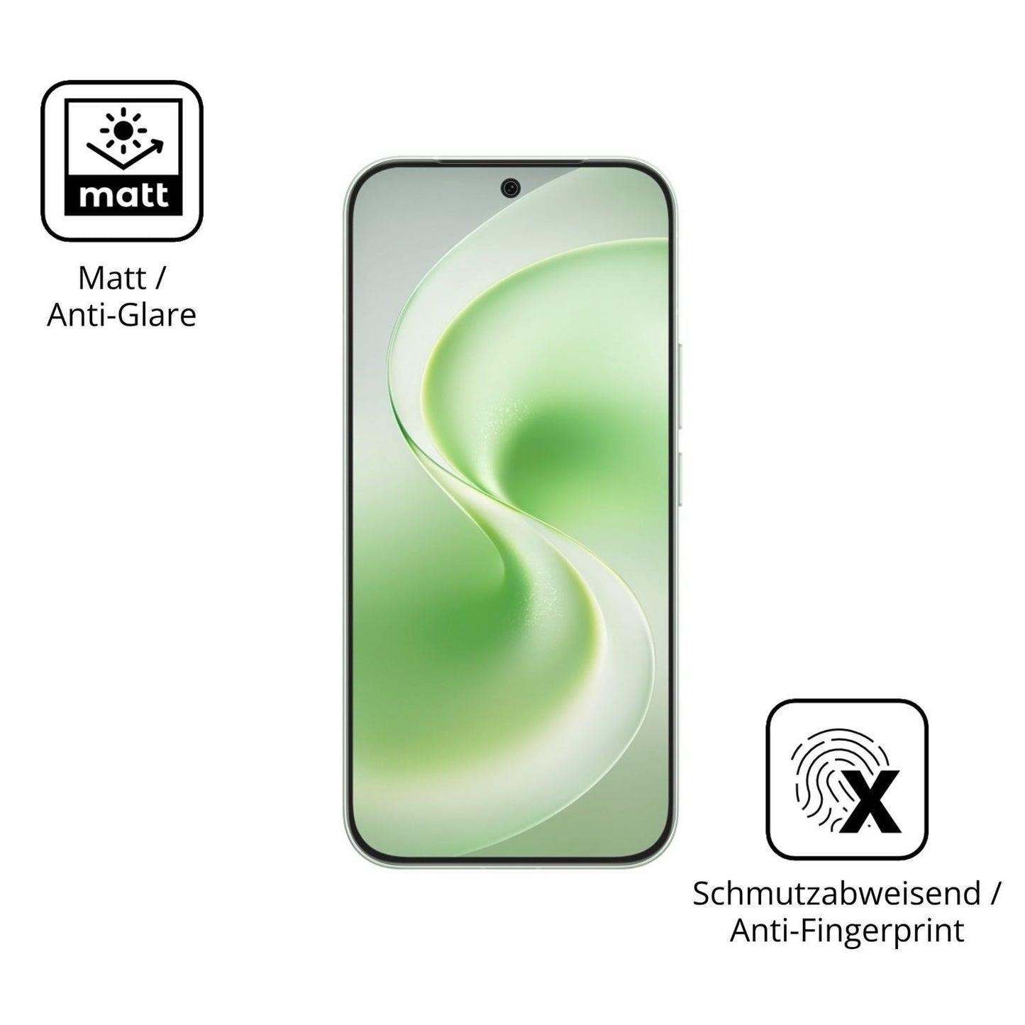 4x Schutzfolie matt für Vivo S60 Vitality Display- (5)