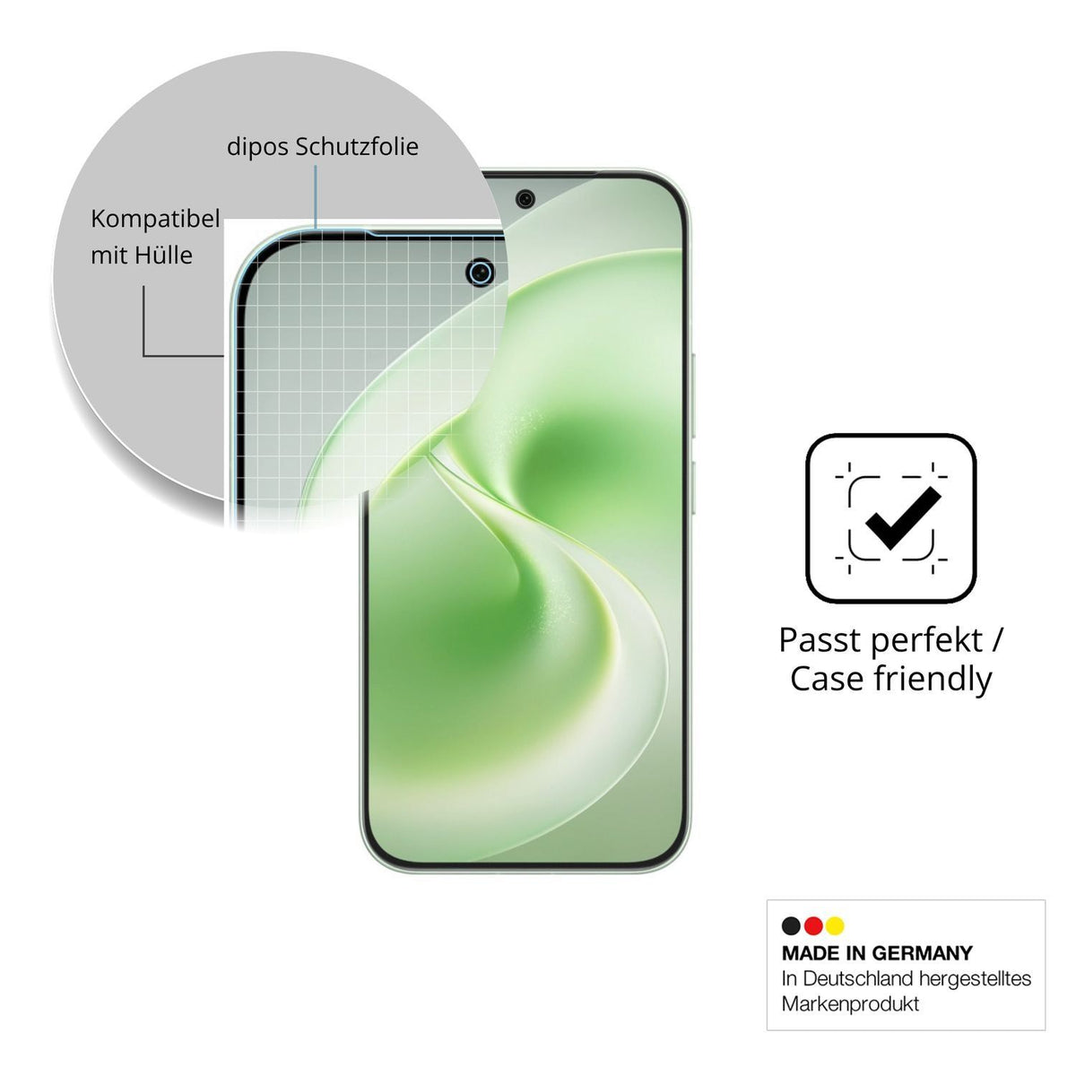 4x Schutzfolie matt für Vivo S60 Vitality Display- (6)