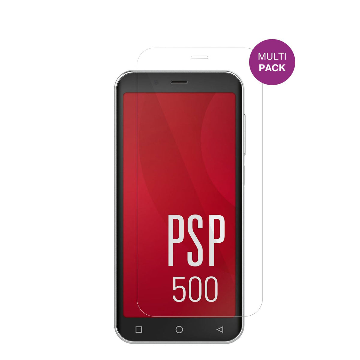 4x Schutzfolie klar für Peaq PSP 500 Display-Schut (2)