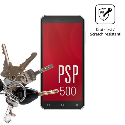 2x 9H Schutzfolie für Peaq PSP 500 Panzerfolie (3)