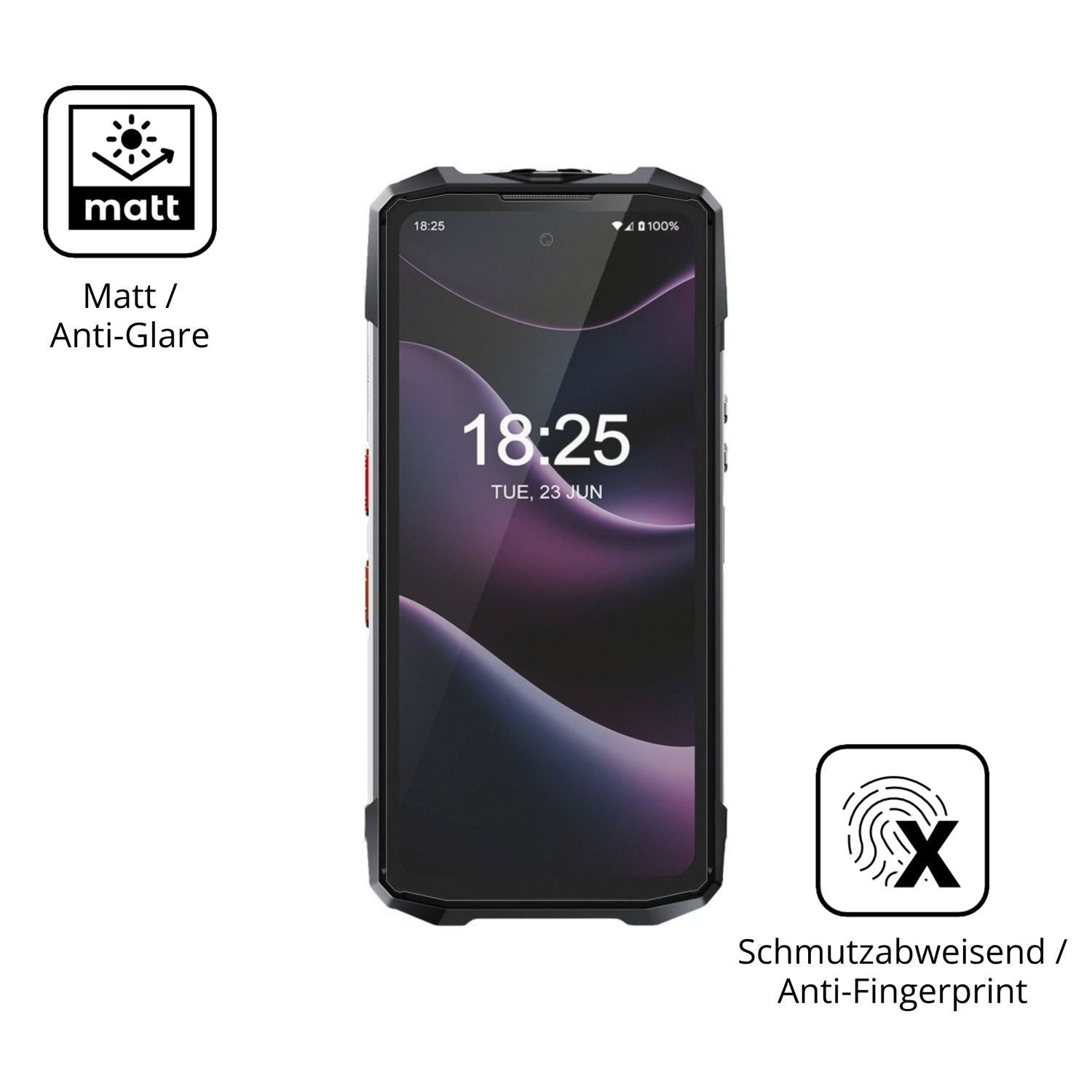 4x Schutzfolie matt für iHunt Titan Night Hunter D (5)