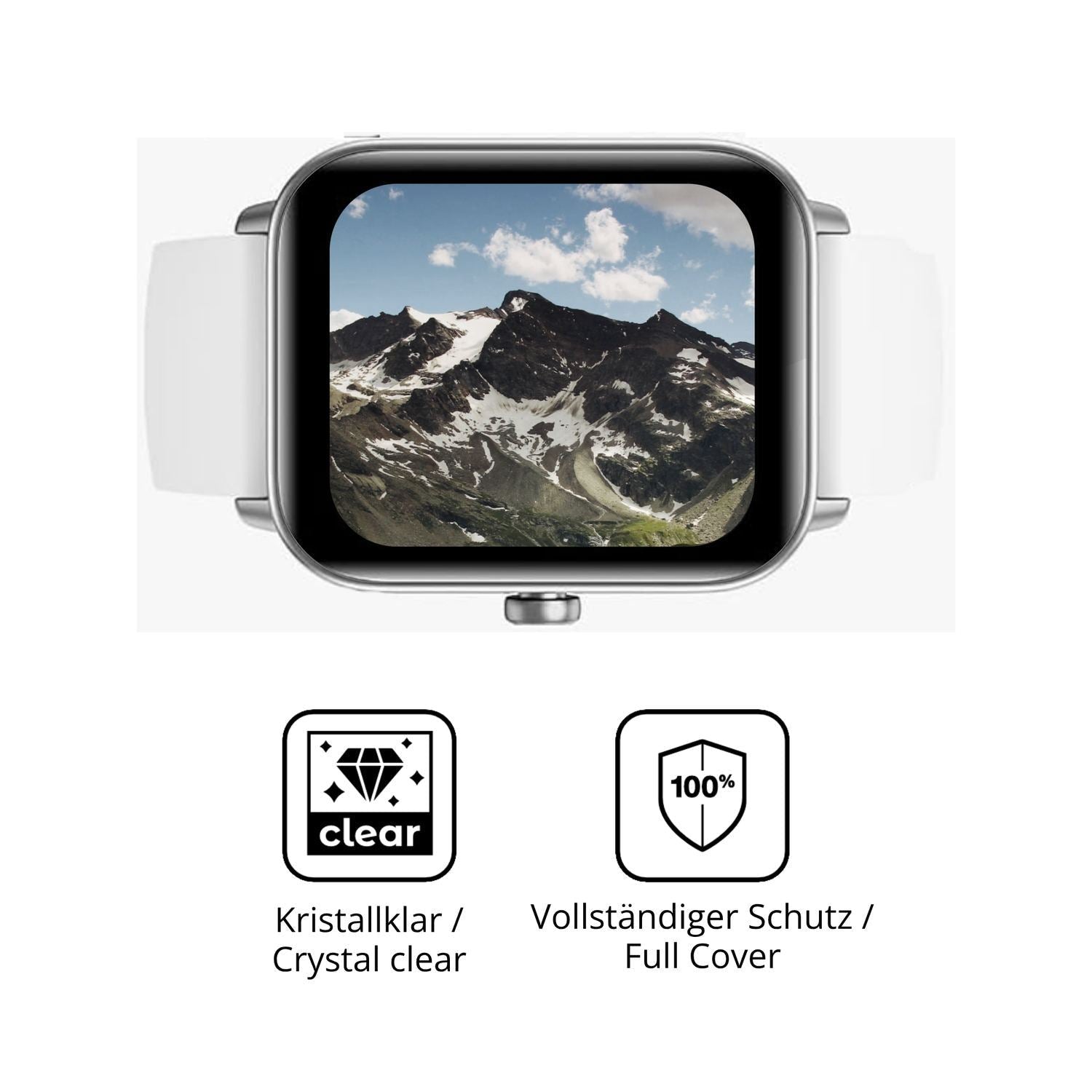 2x 3D Full Cover Schutzfolie für Trunsif Smartwatc (5)