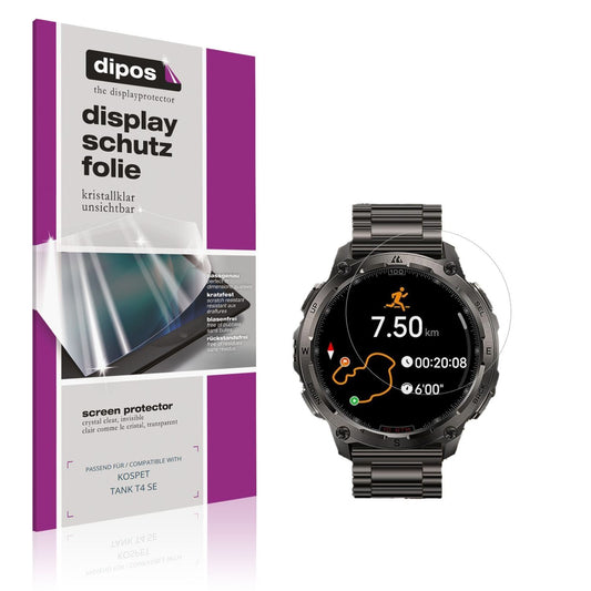6x Schutzfolie klar für KOSPET TANK T4 SE Display- (1)