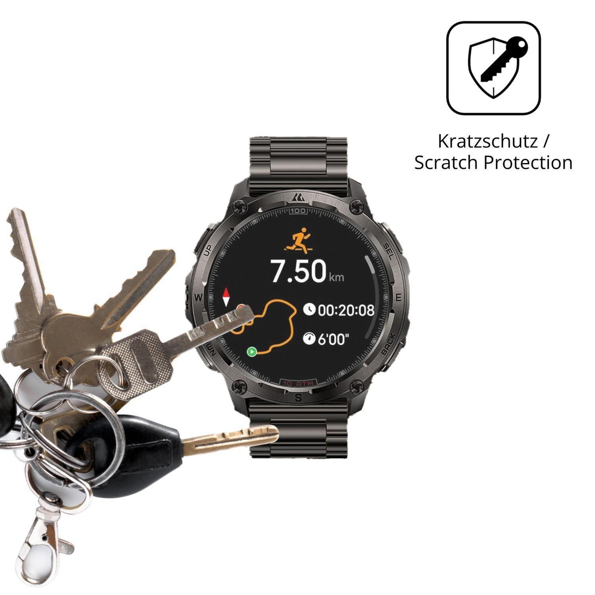 6x Schutzfolie matt für KOSPET TANK T4 SE Display- (4)