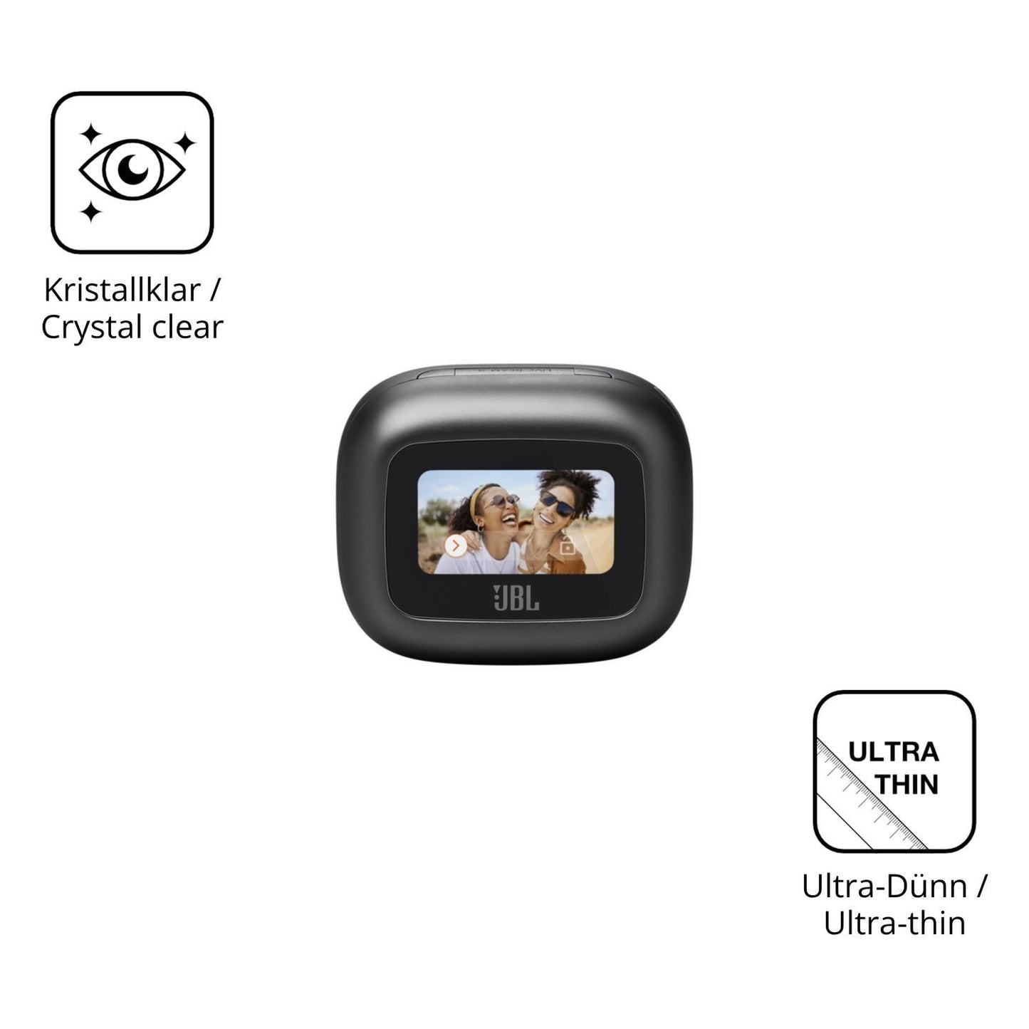 6x Schutzfolie klar für JBL Live Beam 3 Display-Sc (5)