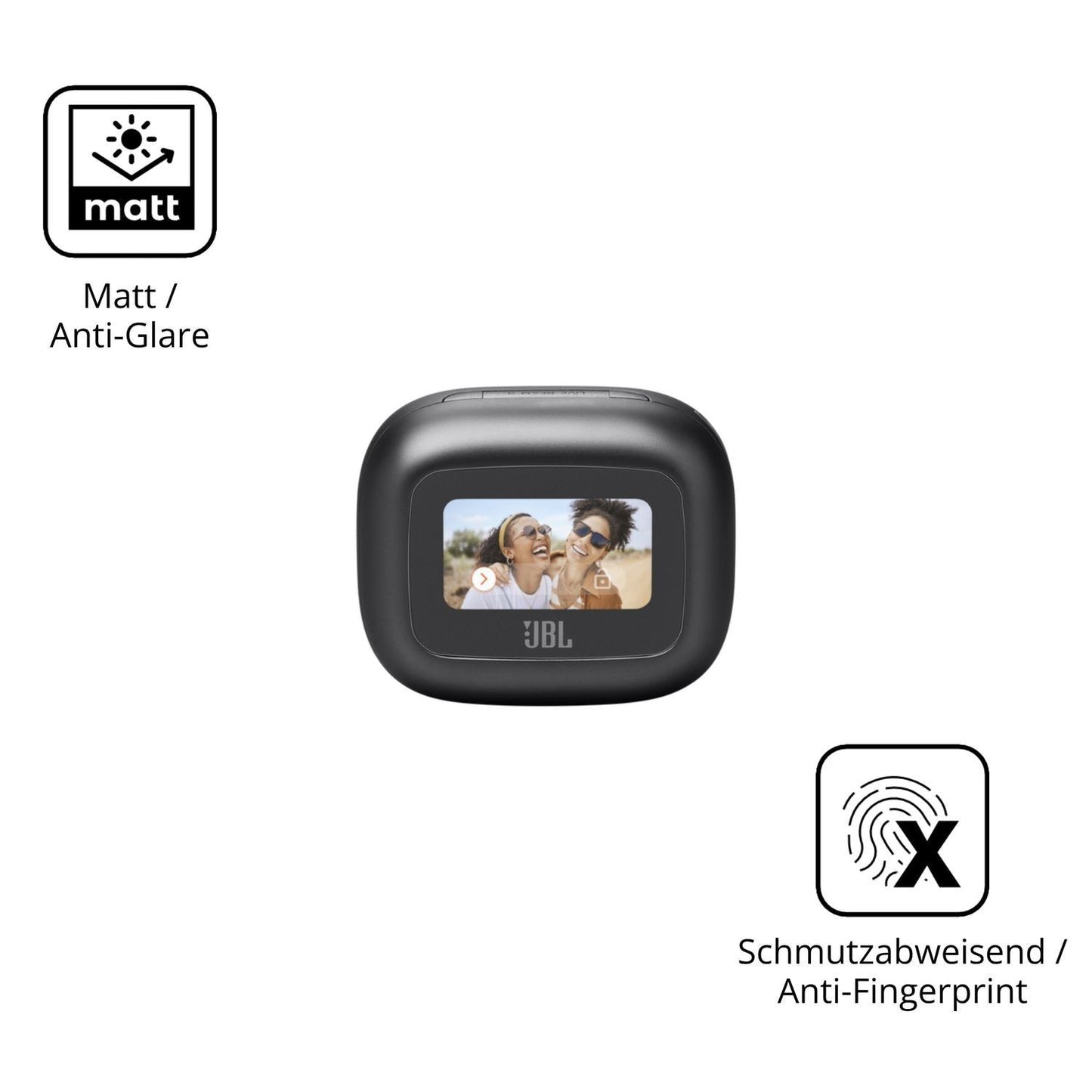 6x Schutzfolie matt für JBL Live Beam 3 Display-Sc (5)