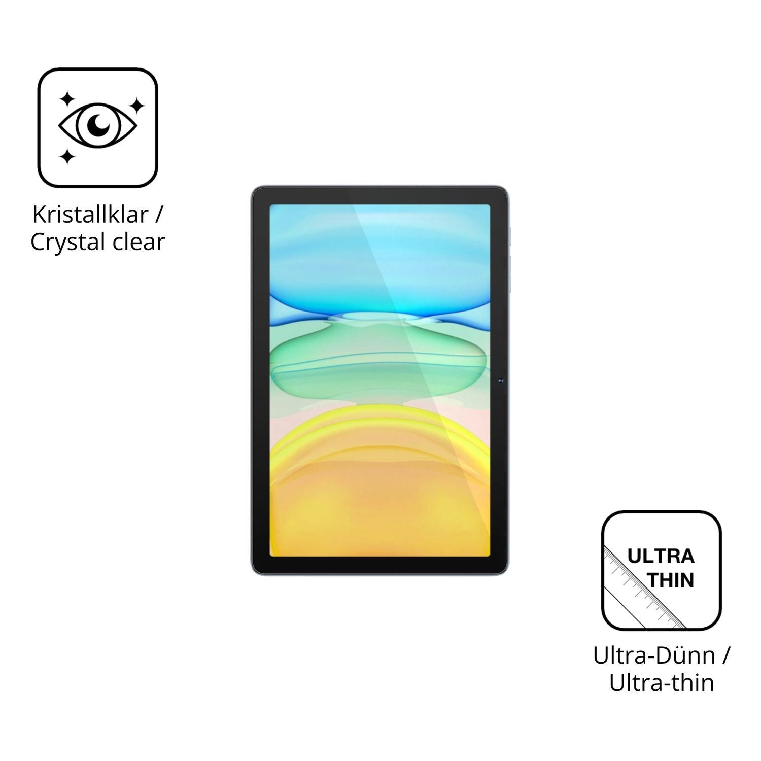 2x Schutzfolie klar für Hotwav Pad 12 Pro Display- (5)