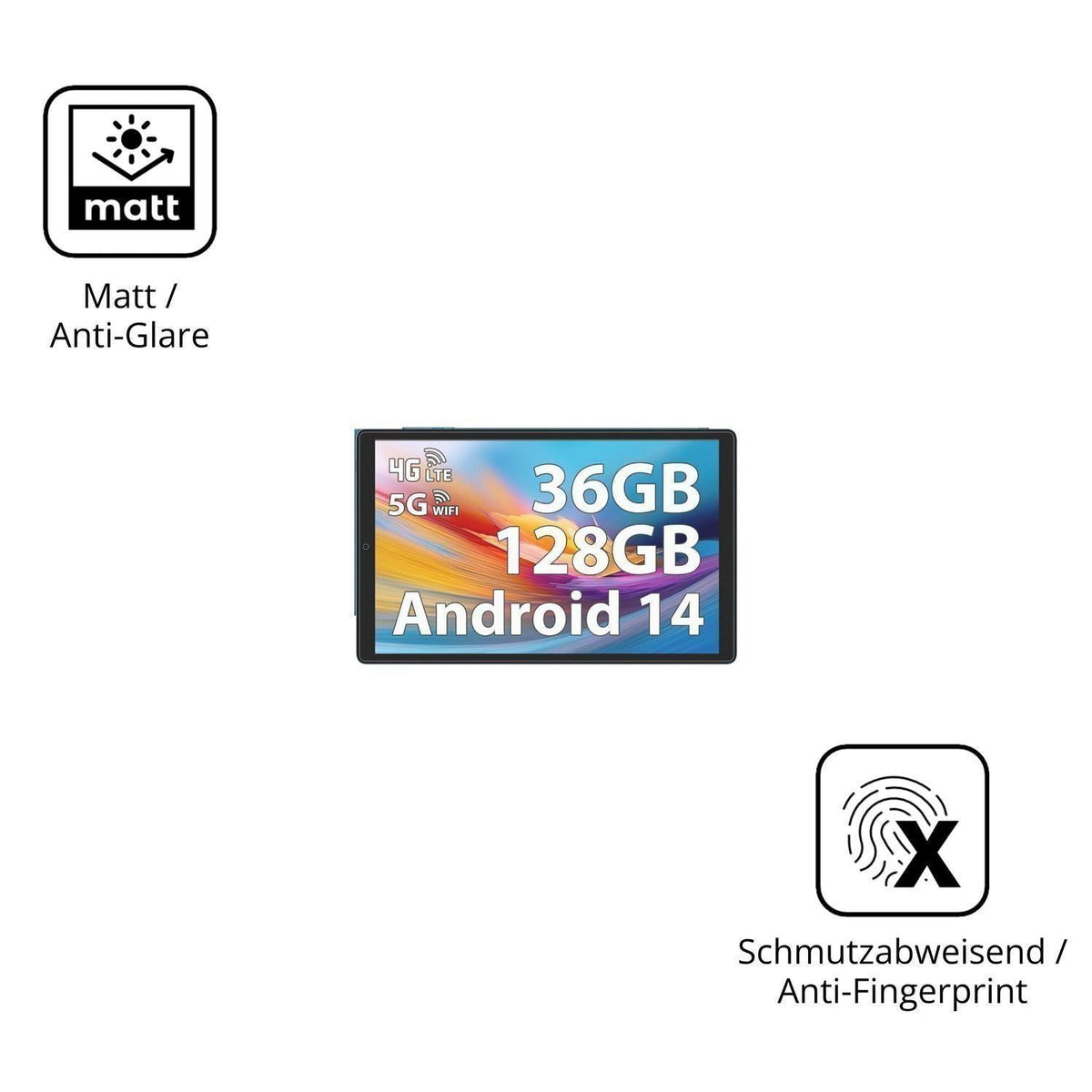 2x Schutzfolie matt für PIXGOOD L60 Display-Schutz (5)