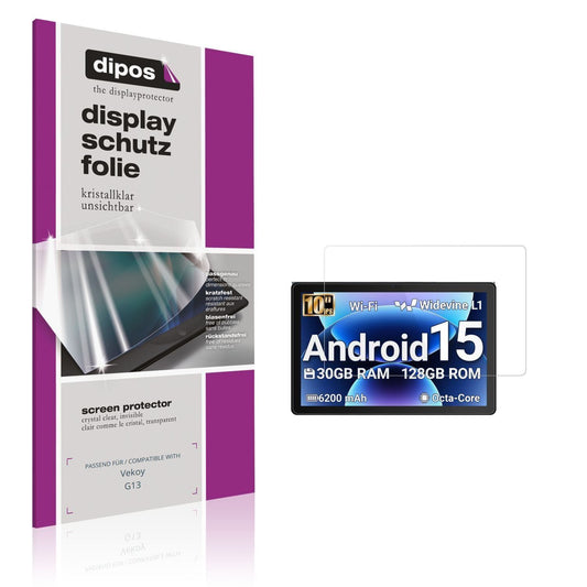 2x Schutzfolie klar für Vekoy G13 Display-Schutzfo (1)