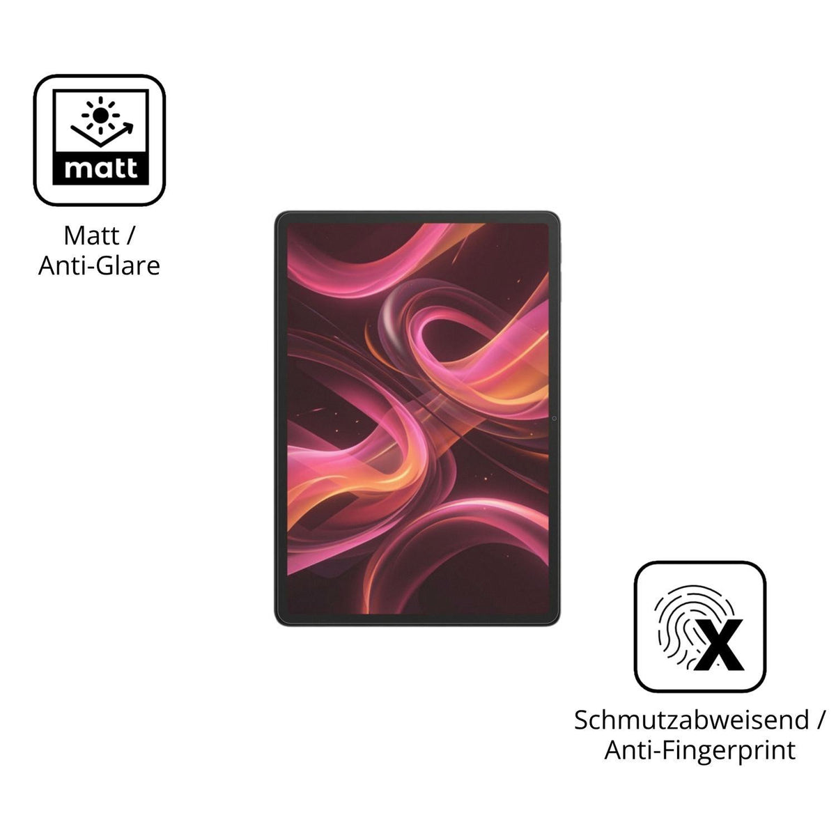 2x 9H Schutzfolie matt für Acer Iconia Duo S12 Pan (5)