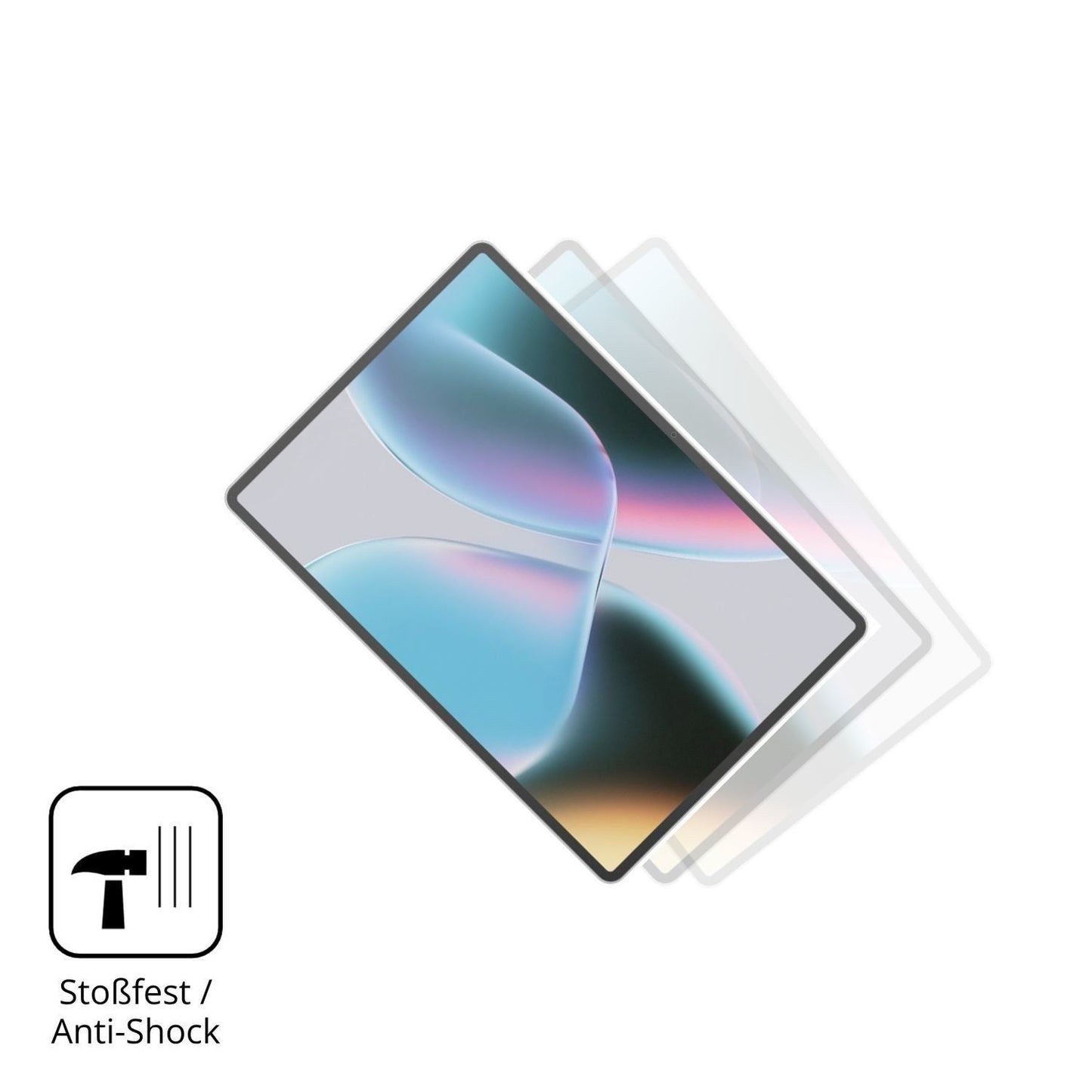 2x 9H Schutzfolie matt für Asus Pad T3201 Panzerfo (4)