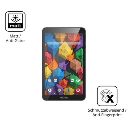 2x 9H Schutzfolie matt für Archos T80 HD WiFi Panz (5)