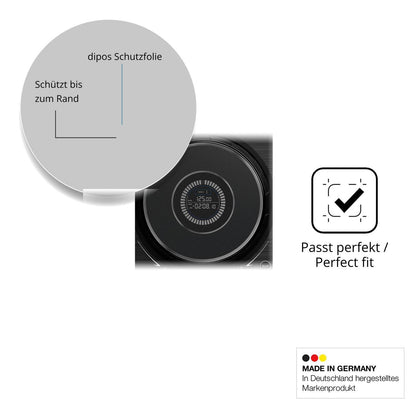 Blickschutzfolie für Denon SC Live 4 Jog Wheel mat (4)