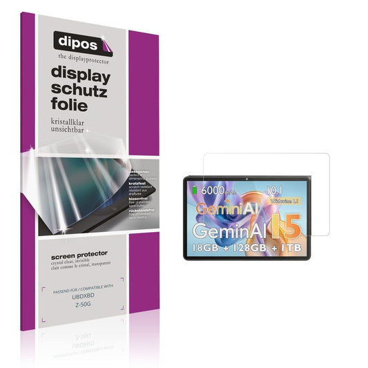 2x Schutzfolie klar für UBDXBD Z-50G Display-Schut (1)