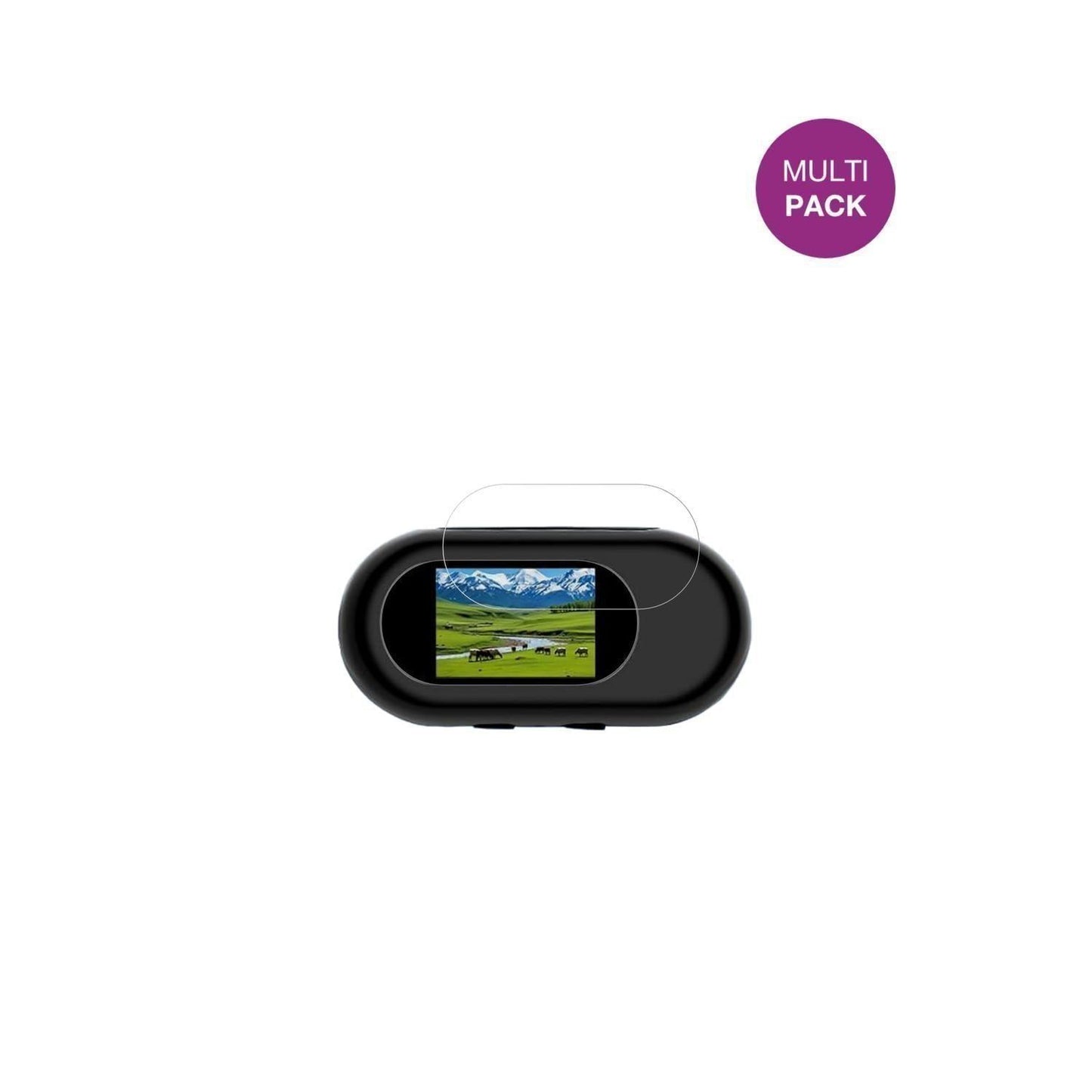 4x Schutzfolie klar für TANGMI M10 Mini Action Cam (2)