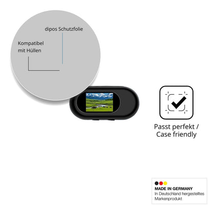 4x Schutzfolie klar für TANGMI M10 Mini Action Cam (6)