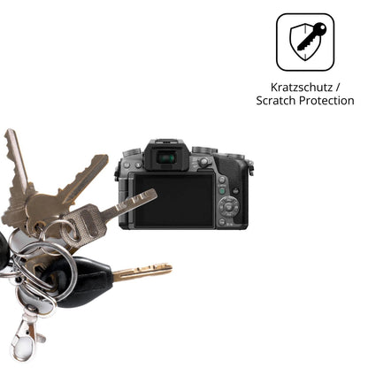 4x Schutzfolie klar für Panasonic DMC-G7 Display-S (4)