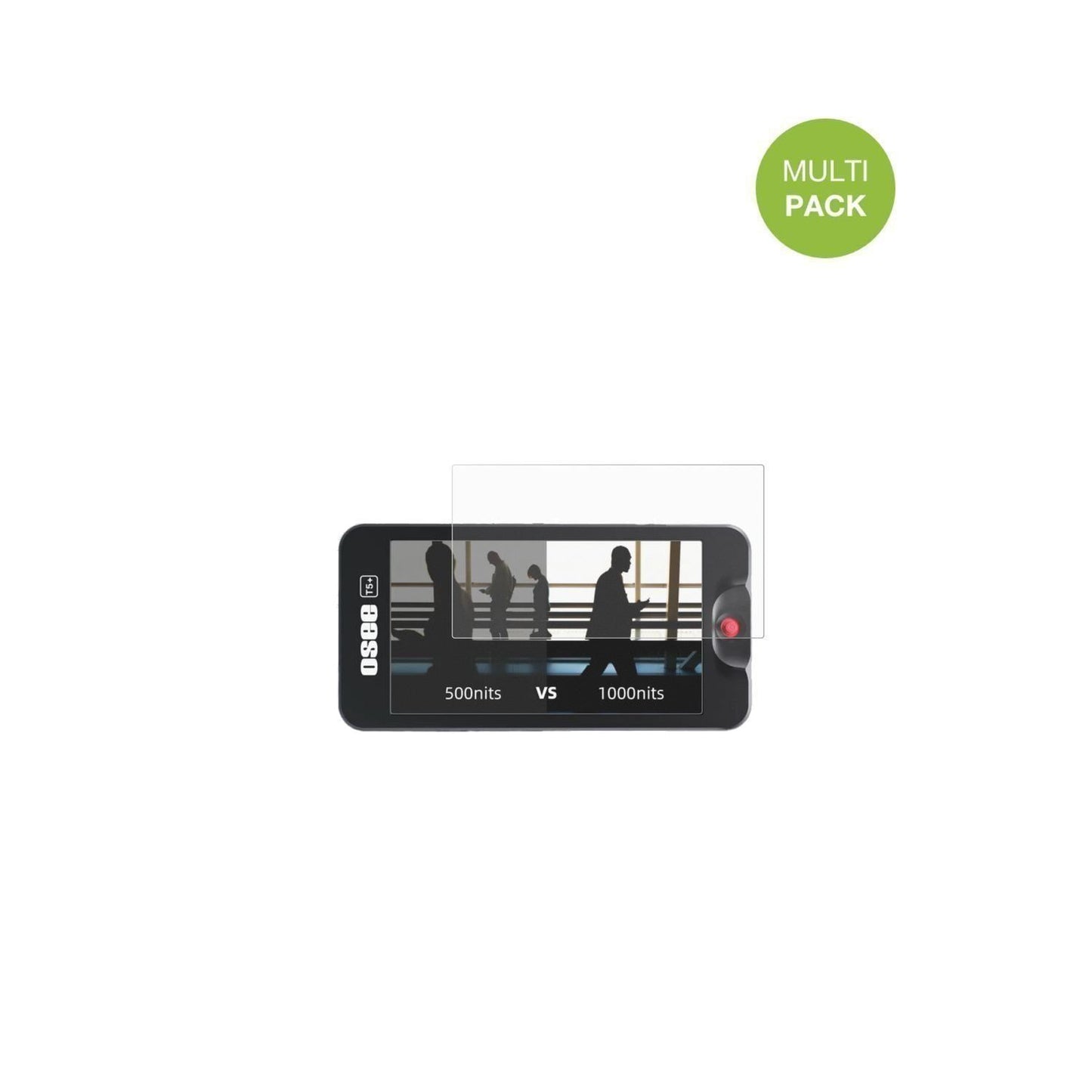 4x Schutzfolie matt für Osee T5 Plus Display-Schut (2)