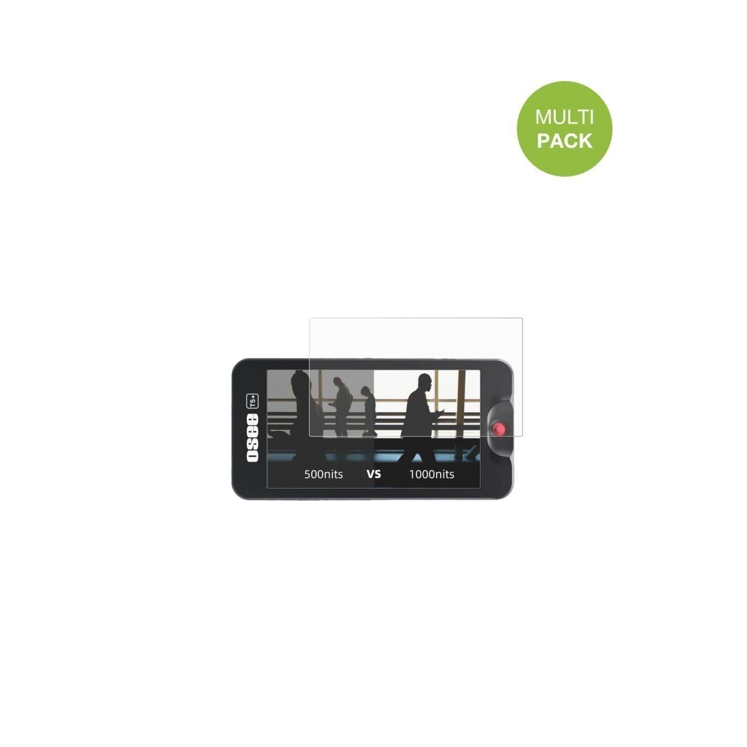4x Schutzfolie matt für Osee T5 Plus Display-Schut (2)