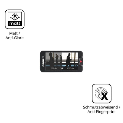 4x Schutzfolie matt für Osee T5 Plus Display-Schut (5)