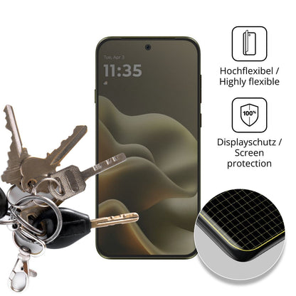 Full Cover Privacy Blickschutzfolie für Motorola E (3)