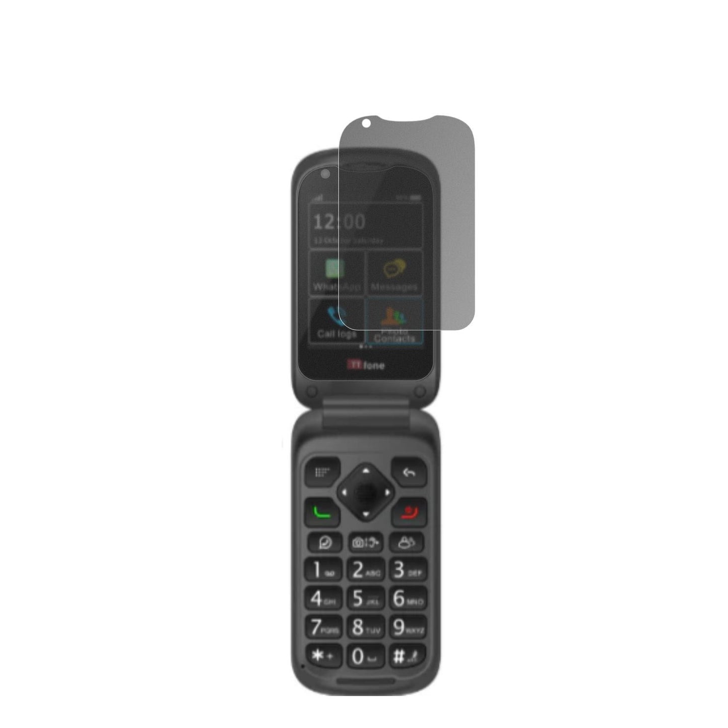Blickschutzfolie für TTfone TT970 matt Schutzfolie (2)