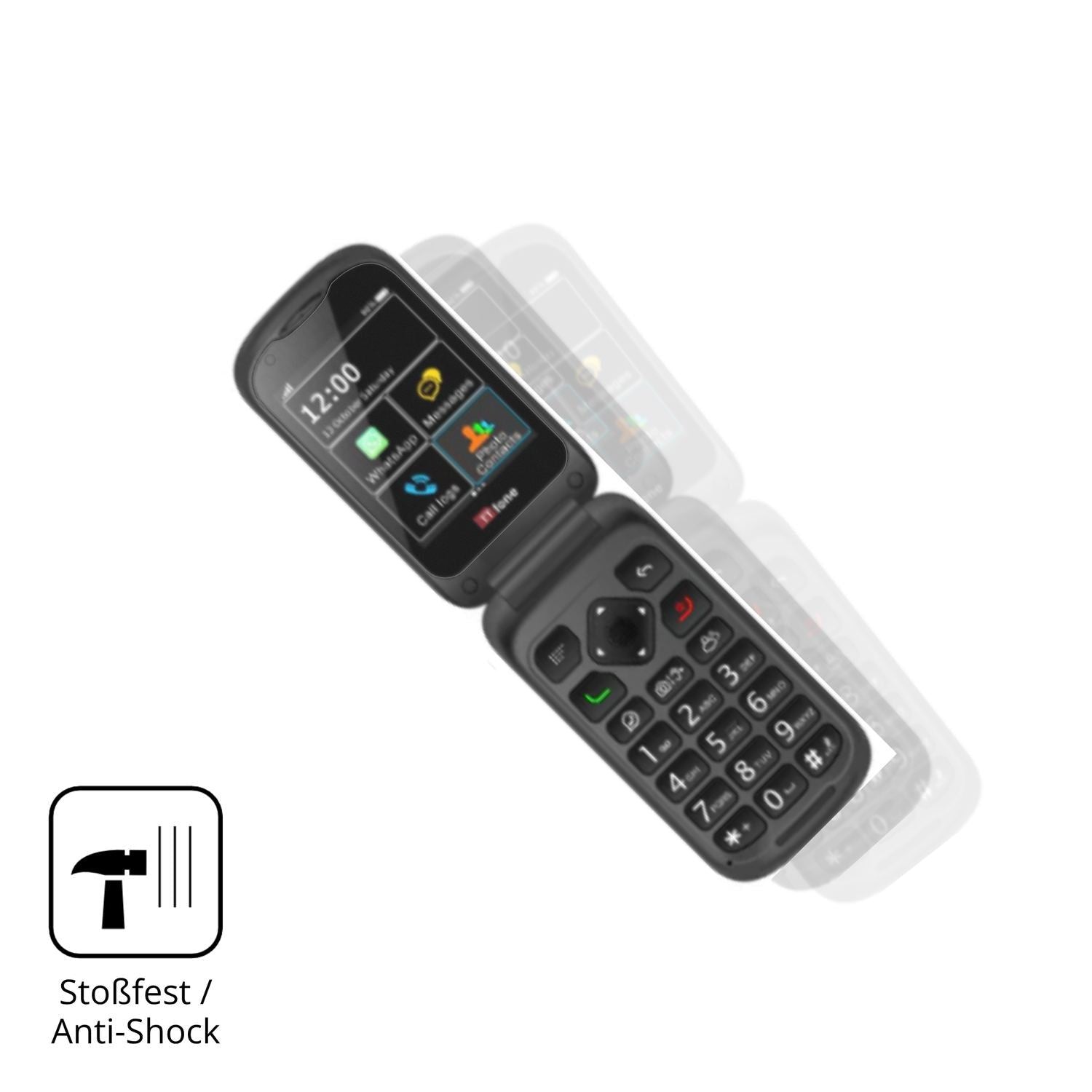 2x 9H Schutzfolie matt für TTfone TT970 Panzerfoli (4)