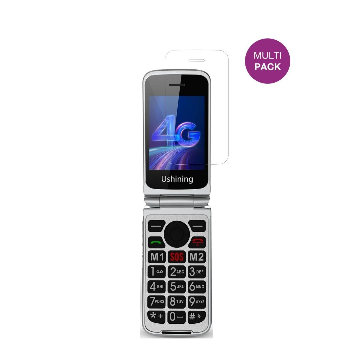 4x Schutzfolie klar für Tosaju T3105 Display-Schut (2)
