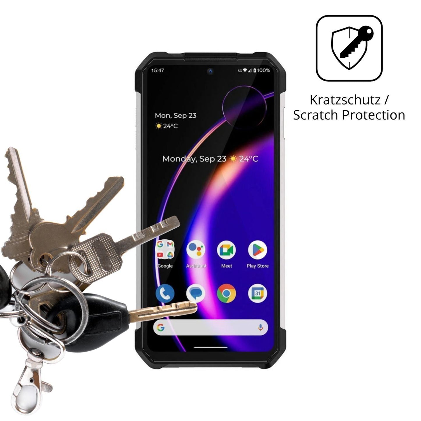 4x Schutzfolie klar für iHunt Tank 3 Pro Display-S (4)