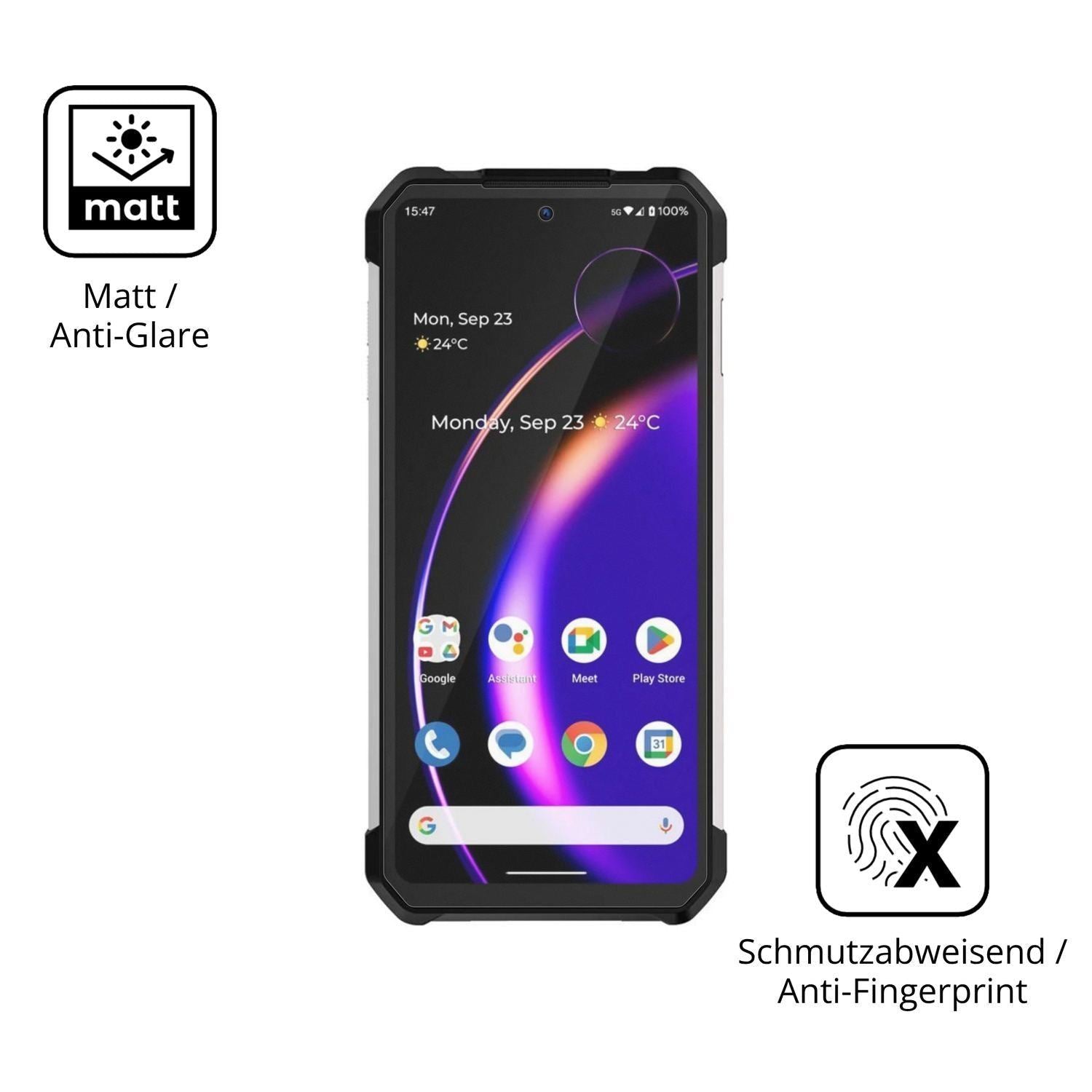 4x Schutzfolie matt für iHunt Tank 3 Pro Display-S (5)