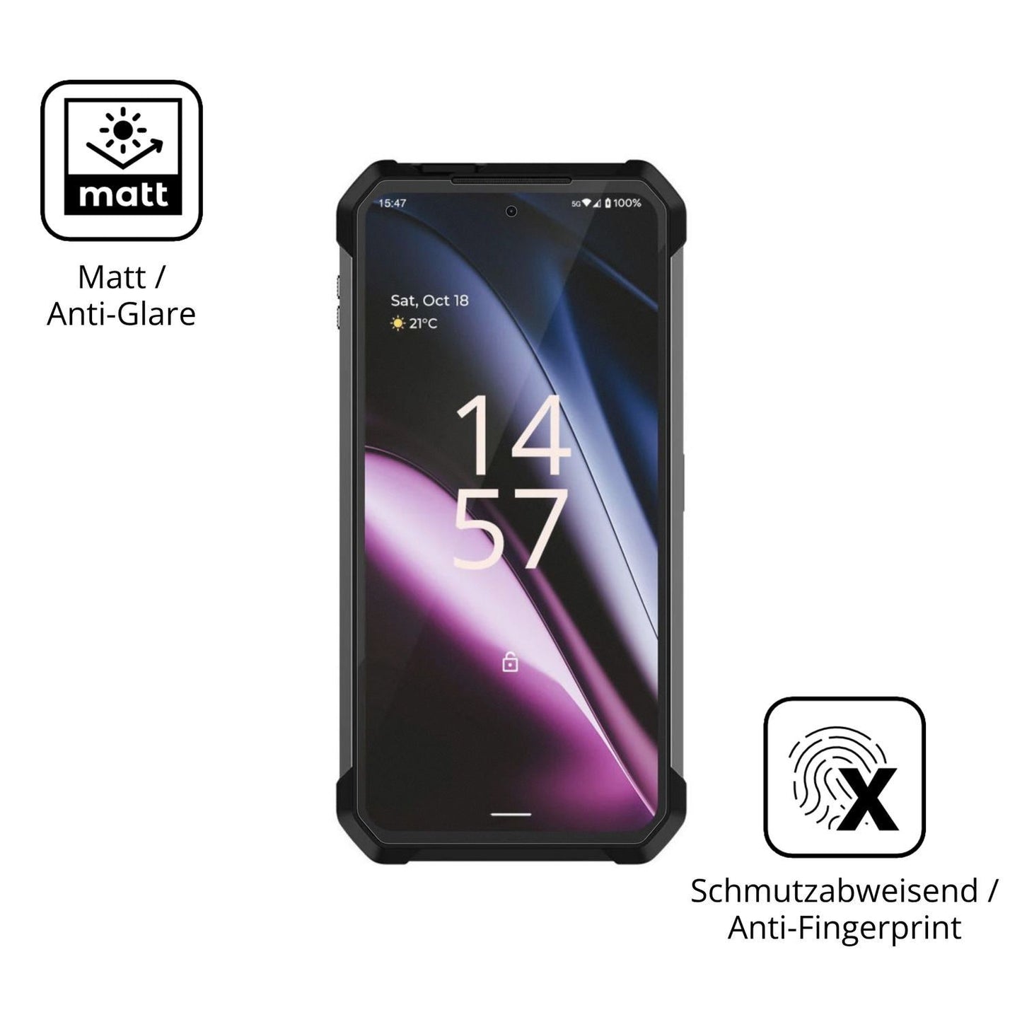 4x Schutzfolie matt für iHunt Tank 4 Pro Display-S (5)